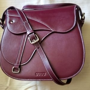 S*O*L*D! (Elsewhere)English Saddle Leather Purse